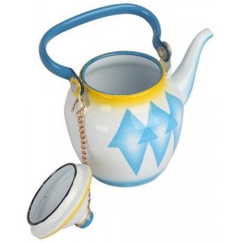 أباريق الشاي من خليط معدني ، ازرق -0.6 لتر 